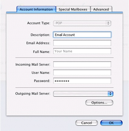 Apple Mail settings -3