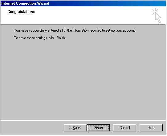 Outlook 2000 account creation - 7