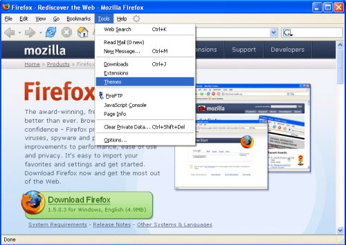 Firefox - Appearance - 1