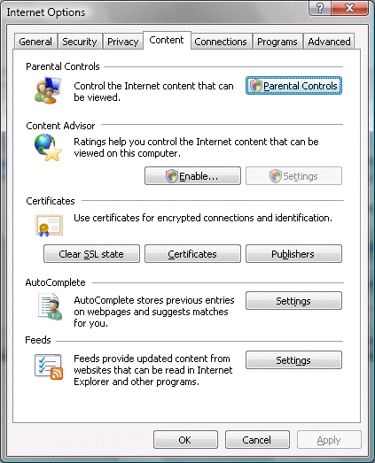 Check Setting Internet Explorer 7 - 5