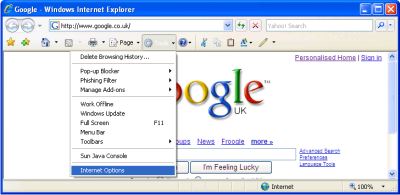 IE - Using tab browsing 1