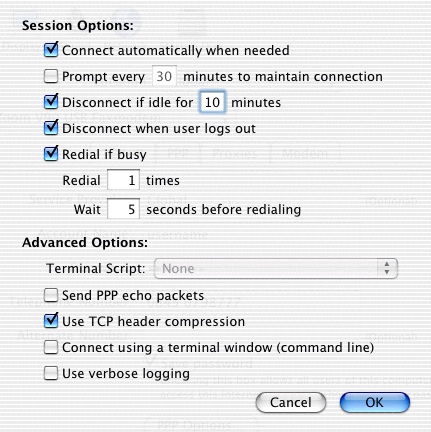 Checking your network modem settings - 5