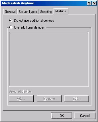 Check connection settings - Anytime in win98 - 6