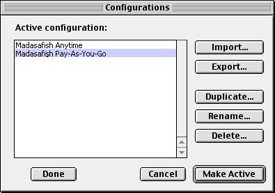Default connection - Mac OS 8 - 2