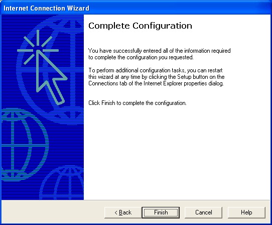 Internet Connection Wizard 12