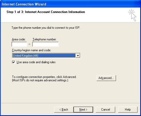 Internet Connection Wizard 4