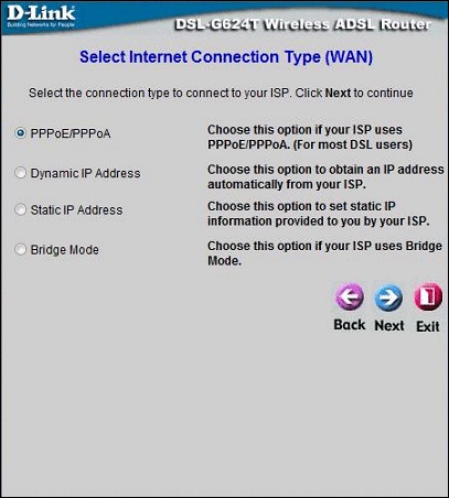 Installing the D-Link DSL-G624T - Vista 4