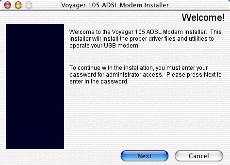 Installing the Voyager 105 - 5