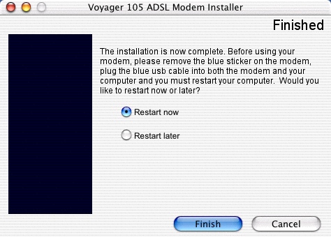 Installing the Voyager 105 - 9