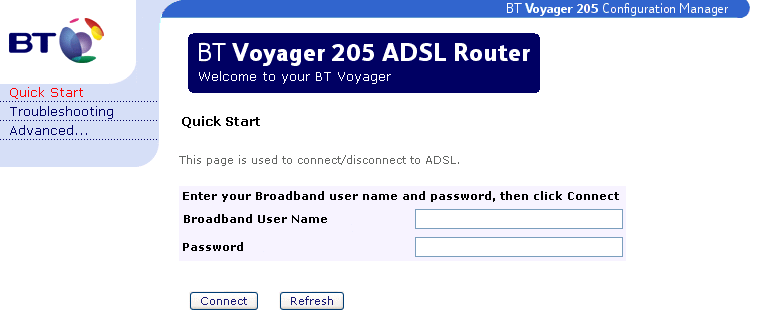 Voyager 205 - Ethernet 1